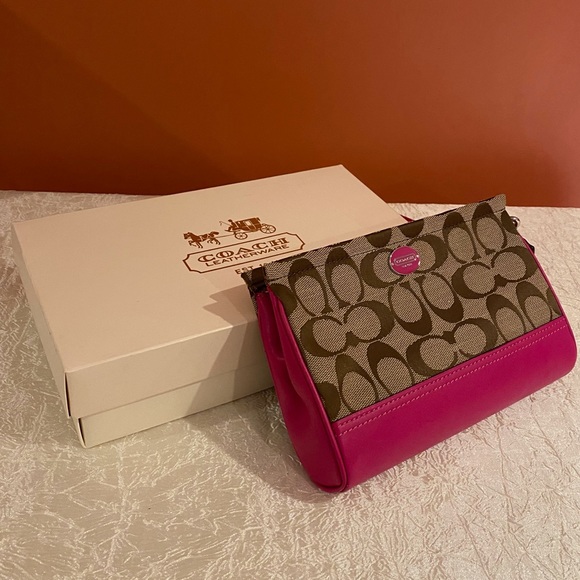 Coach Handbags - NEW Coach Wristlet & Coach Box